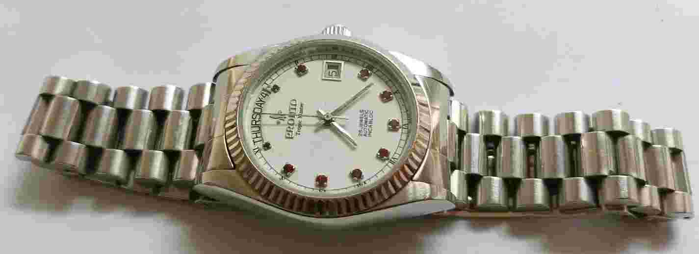 Pronto tropic master rare vintage watch men