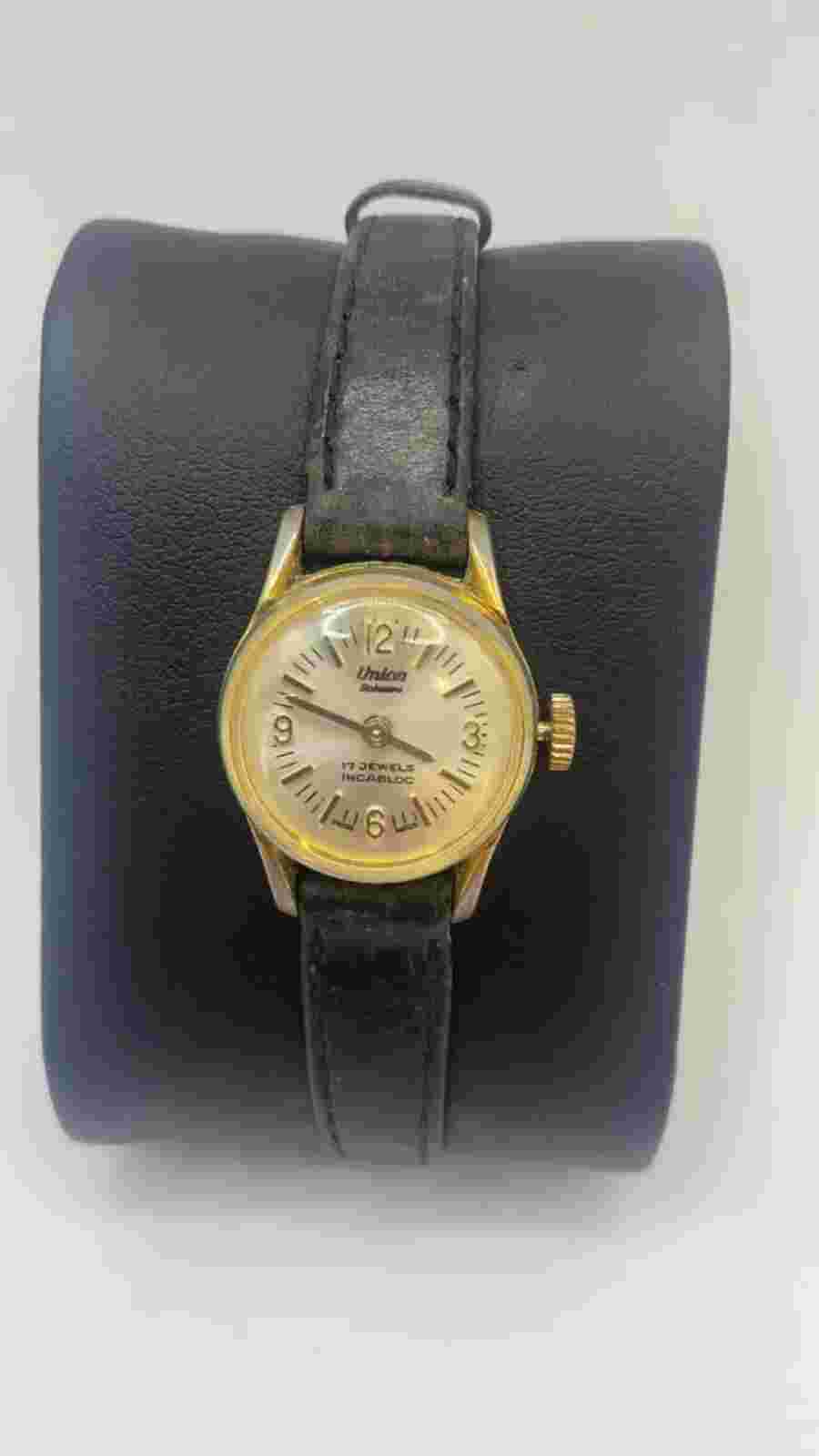 Union Soleure 17 jewels INCABLOC (UNTESTED) spares or repairs Women’s