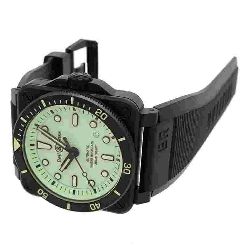 BELL & ROSS BR03-92 Diver Full Ram BR0392-D-C5-CE/SRB Limited edition Used Japan