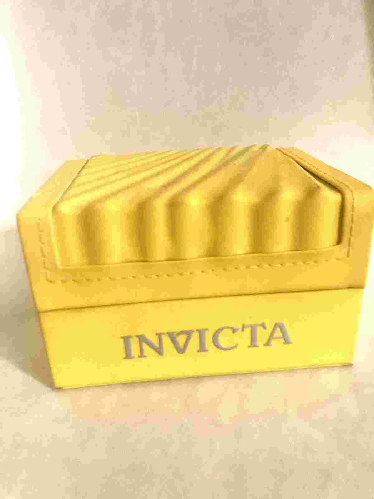 Invicta Women's 12509 Angel Rose Dial 18k Gold Ion-plated Watch