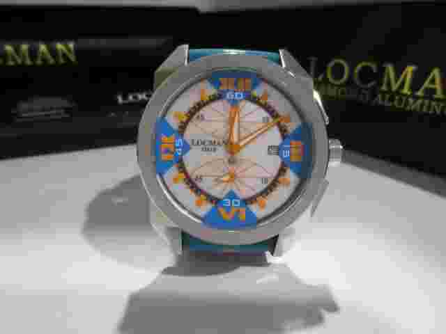 Locman Italy Men's 160MOPSK Cavallo Pazzo Chronograph Date Stainless Steel Watch