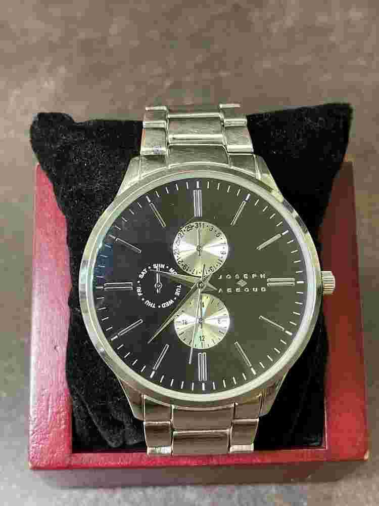 Joseph Abboud Stainless Chronograph Quartz Watch - 44mm Case - 7