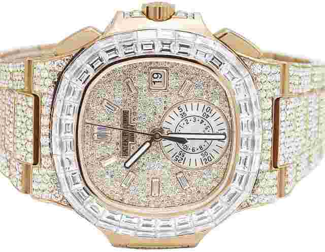 Patek Philippe Nautilus Gray Unisex Adults Watch - 5980/1R-001