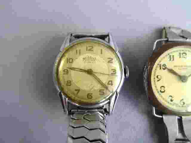Vintage MEDANA Watch with Meda 375 Movement Plus One Other Vintage Watch