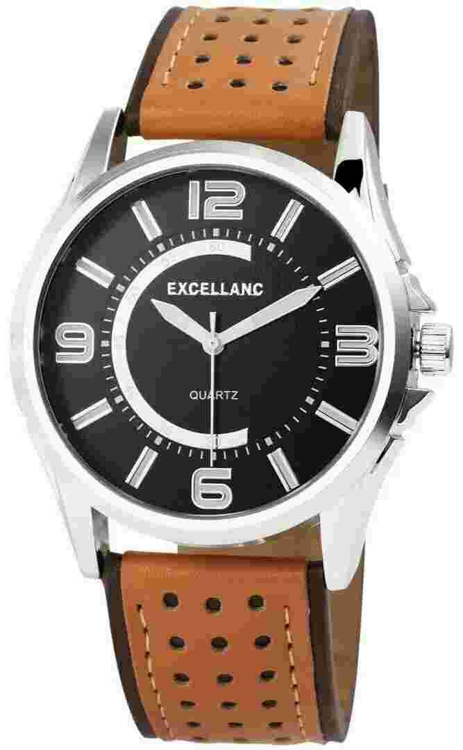 Excellanc XL 48mm sportiv Look Armbanduhr #44-002#