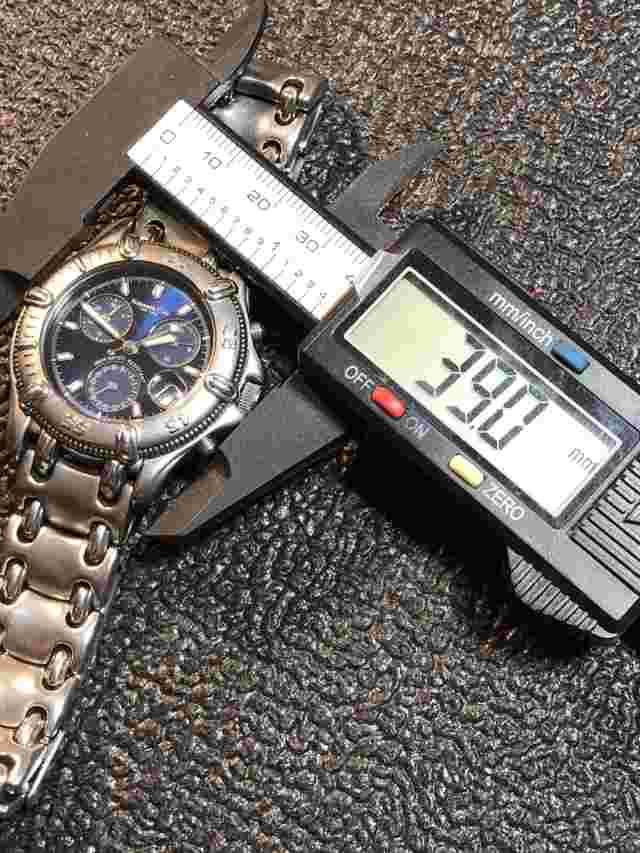 KENNETH COLE Men Stainless Steel Dress Watch WR100M FOR REPAIR OR PARTS