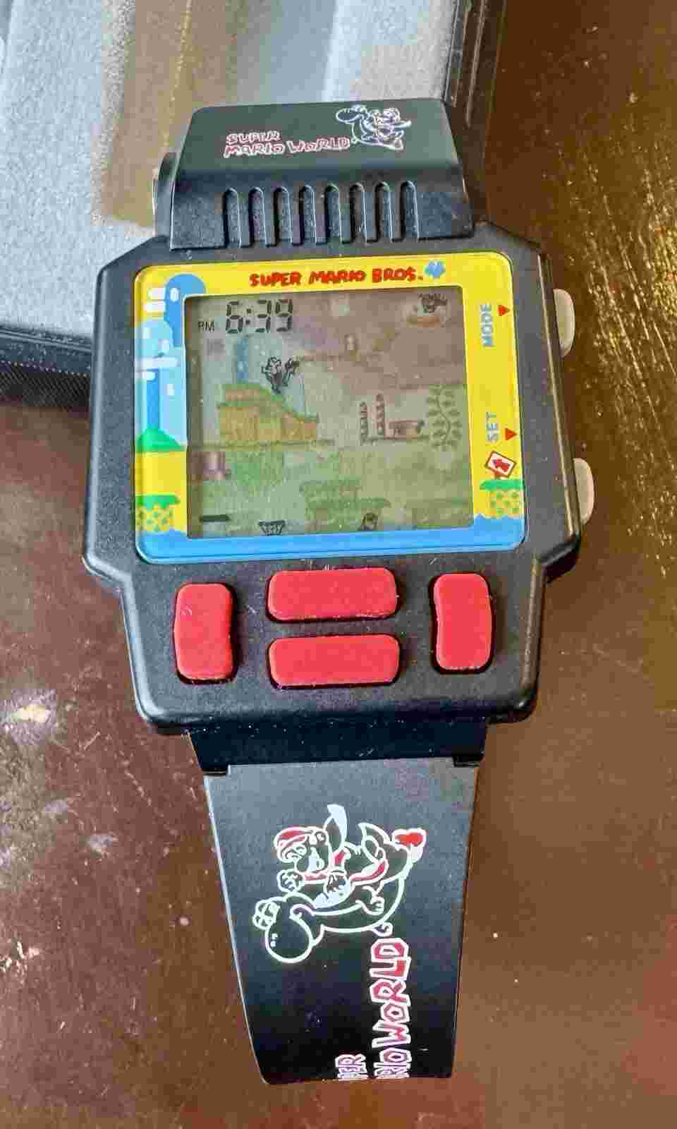 Nintendo Super Mario World wristwatch