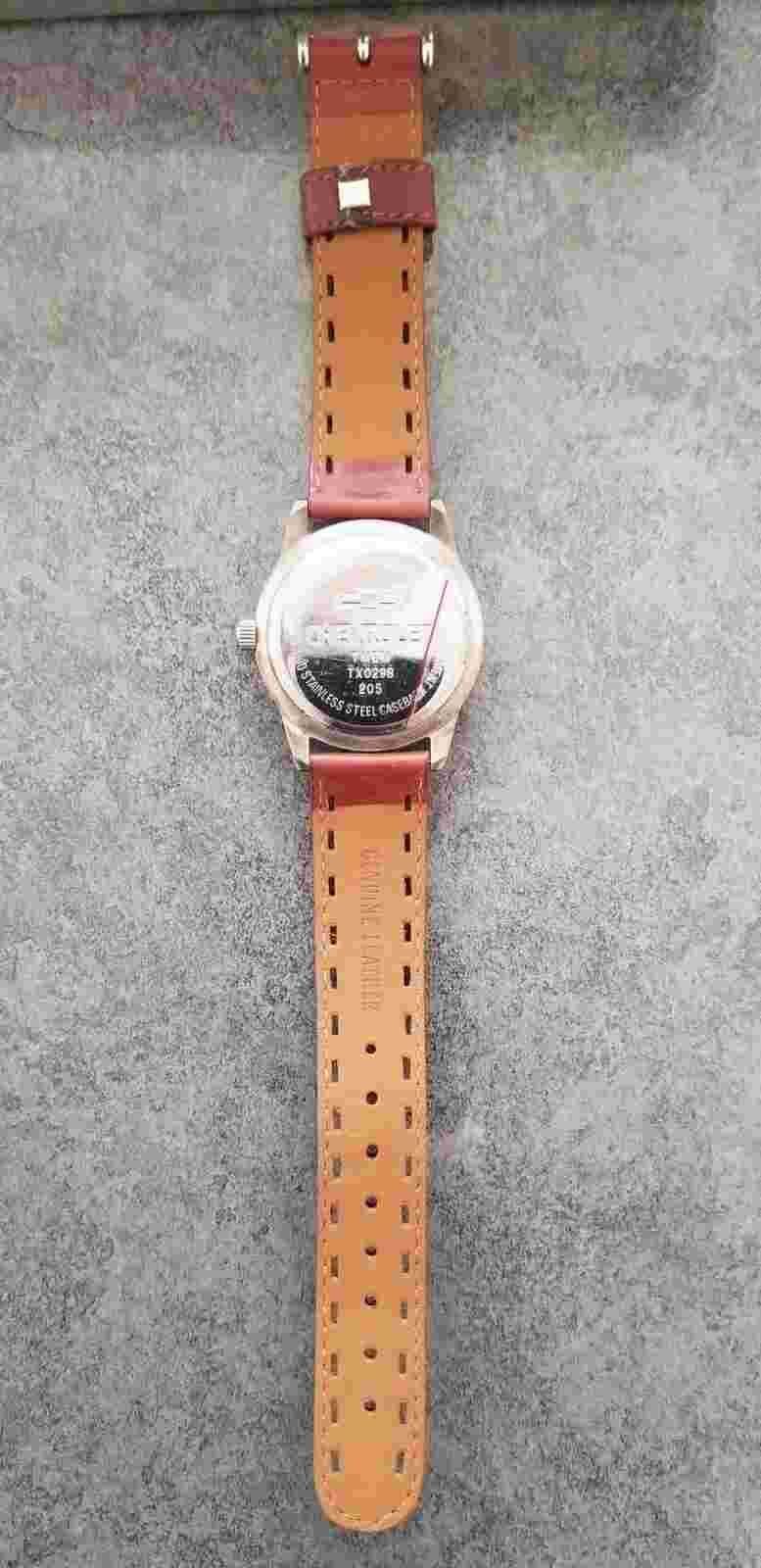 Chevrolet TMGM /TX0298/ 205 Wrist Watch Leather Band -