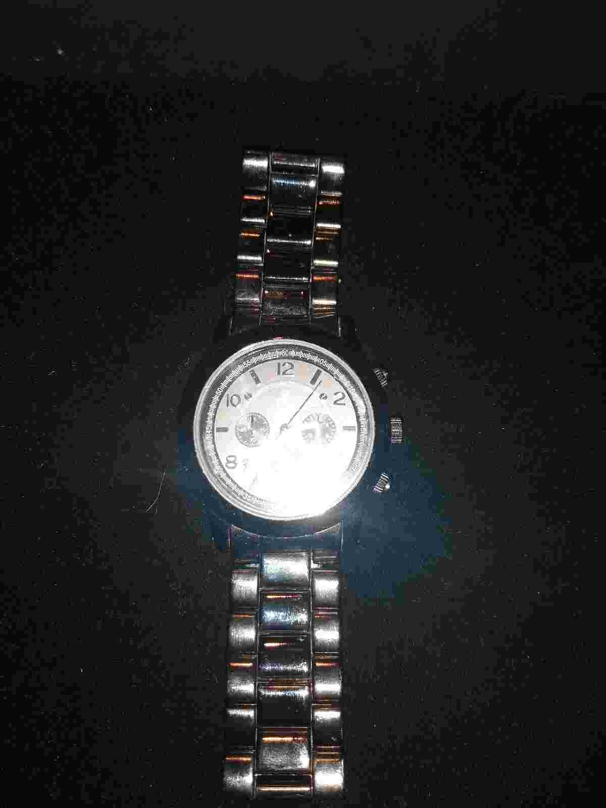 Premier Designs Men's Gunmetal Watch NWOT
