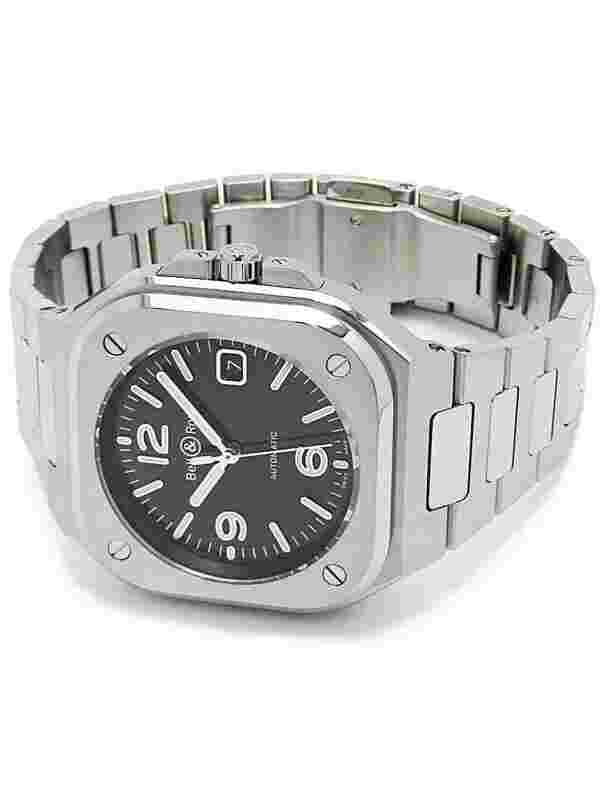 Bell＆Ross BR 05 Black Steel BR05A-BL-ST/SST watch men TO190160