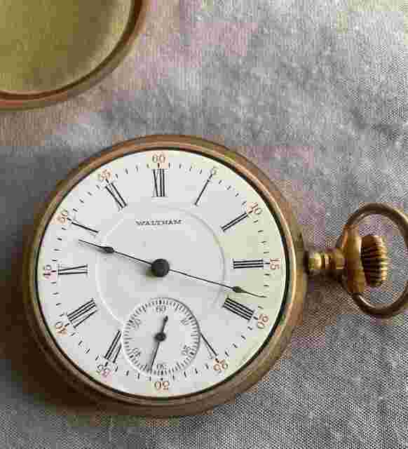 Three Vintage Waltham Pocket Watches