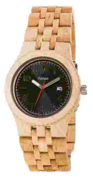 Tense Yukon Maple Watch - Model J5200M - Natural Wood Timepiece