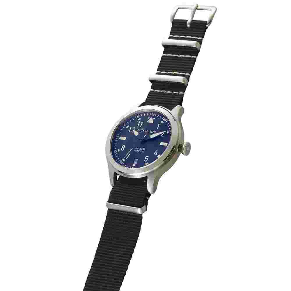 JACK MASON watches AVIATION JM-A401-001 Quartz 38mm stainless steel case