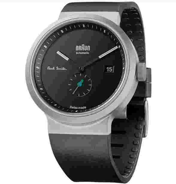 Paul Smith Swiss Made Watch Ltd Edition Braun Black Automatic Artist Stripe BNIB