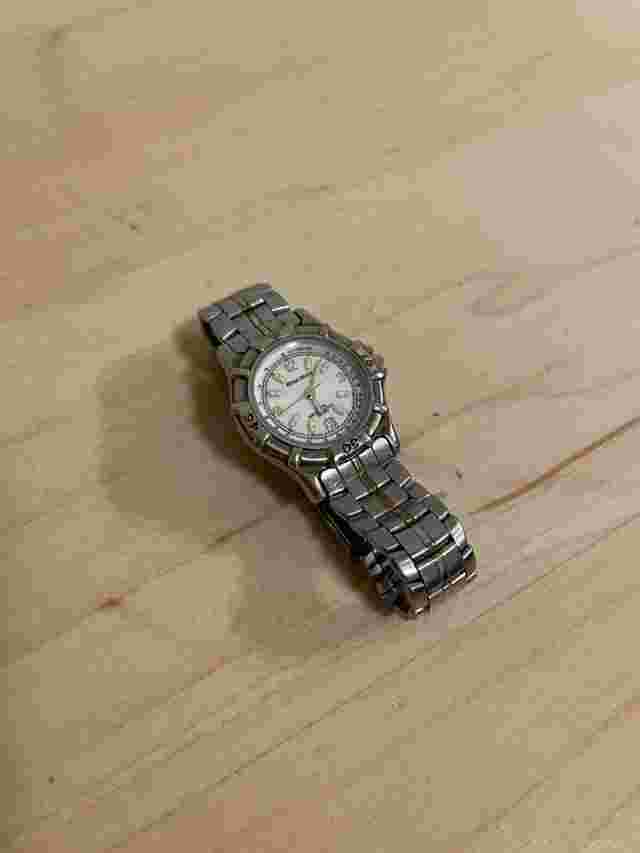 Hugo Maxx Quartz Watch Women Two Tone 18K Gold Plated Date