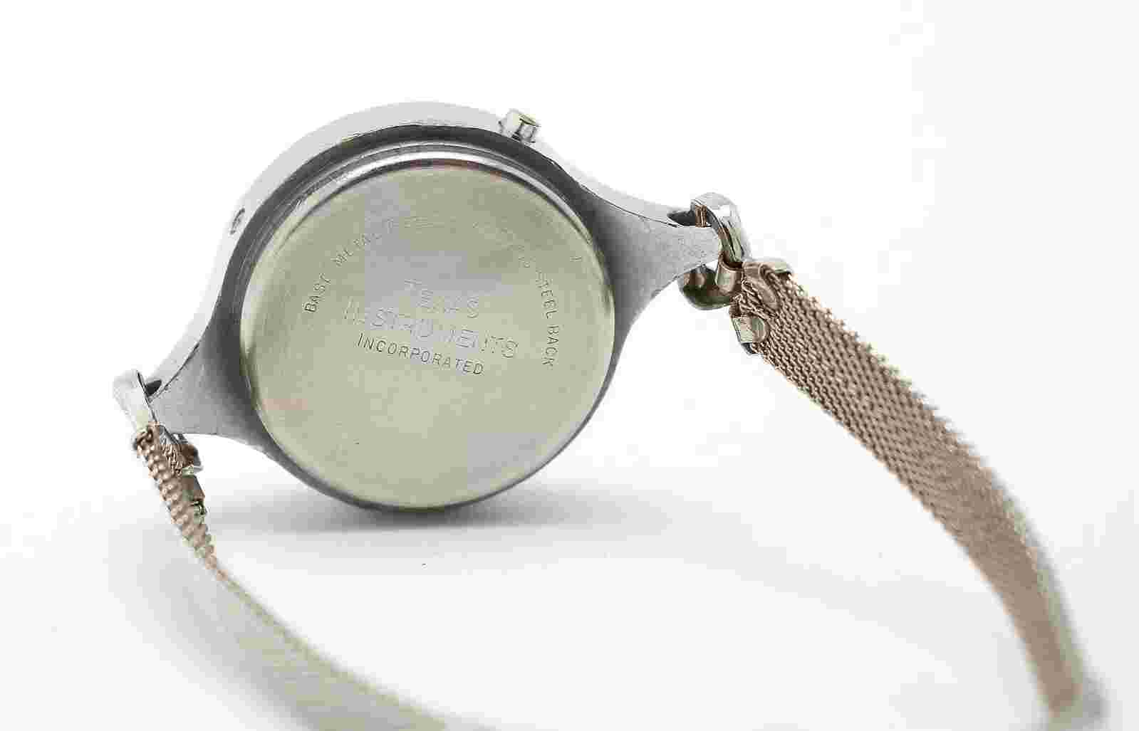 TI Texas Instruments Red LED Ladies Watch NEED Battery