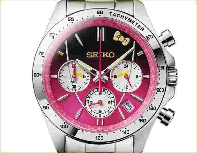 【Sale!】Seiko x Hello Kitty Shinkansen Watch Hello Kitty 25th Anniversary