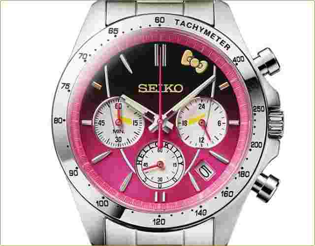 【Sale!】Seiko x Hello Kitty Shinkansen Watch Hello Kitty 25th Anniversary