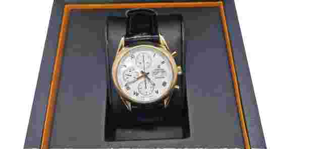 festina 18k gold watch valjoux7750