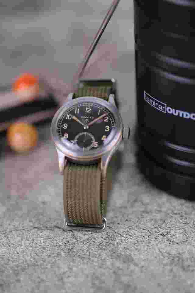 Vintage Serviced WWII Record Dirty Dozen WWW British Military Issued Wristwatch