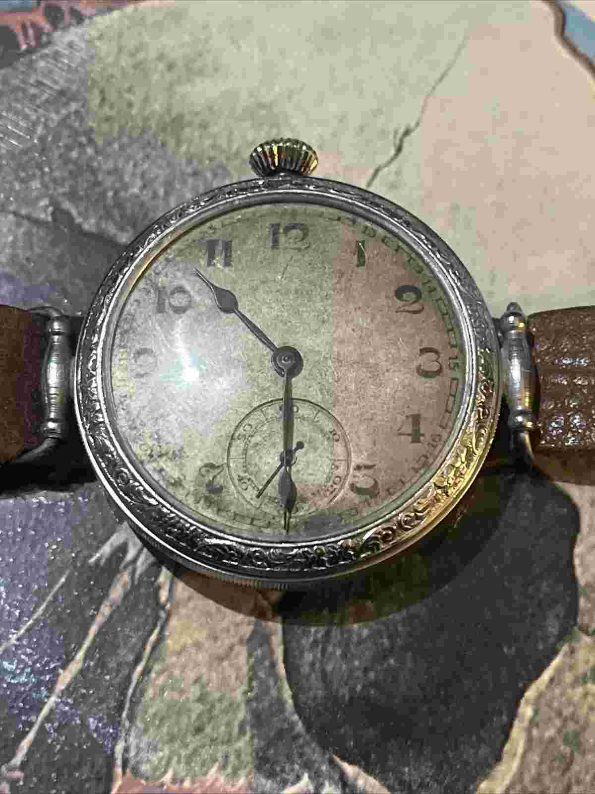 Kirovski Saucepan Commander 1942 Pocketwatch Rare Russian Timepiece