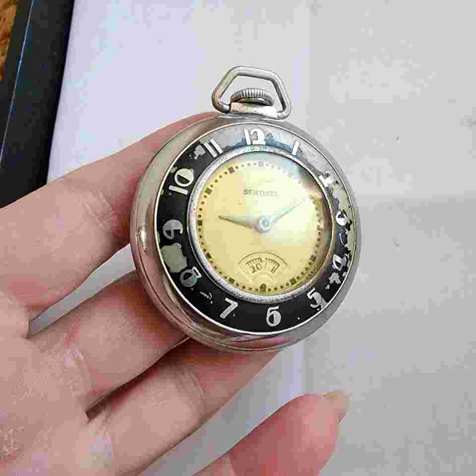 Antique Ingraham Sentinel Parts Watch 1920s