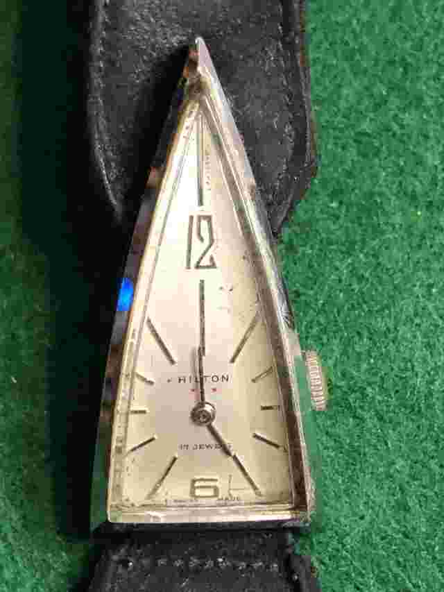 Vintage Hilton Triangle Watch