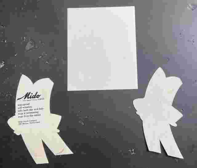 New old stock vintage Mido stickers, 3 sticker set, including Ocean Star