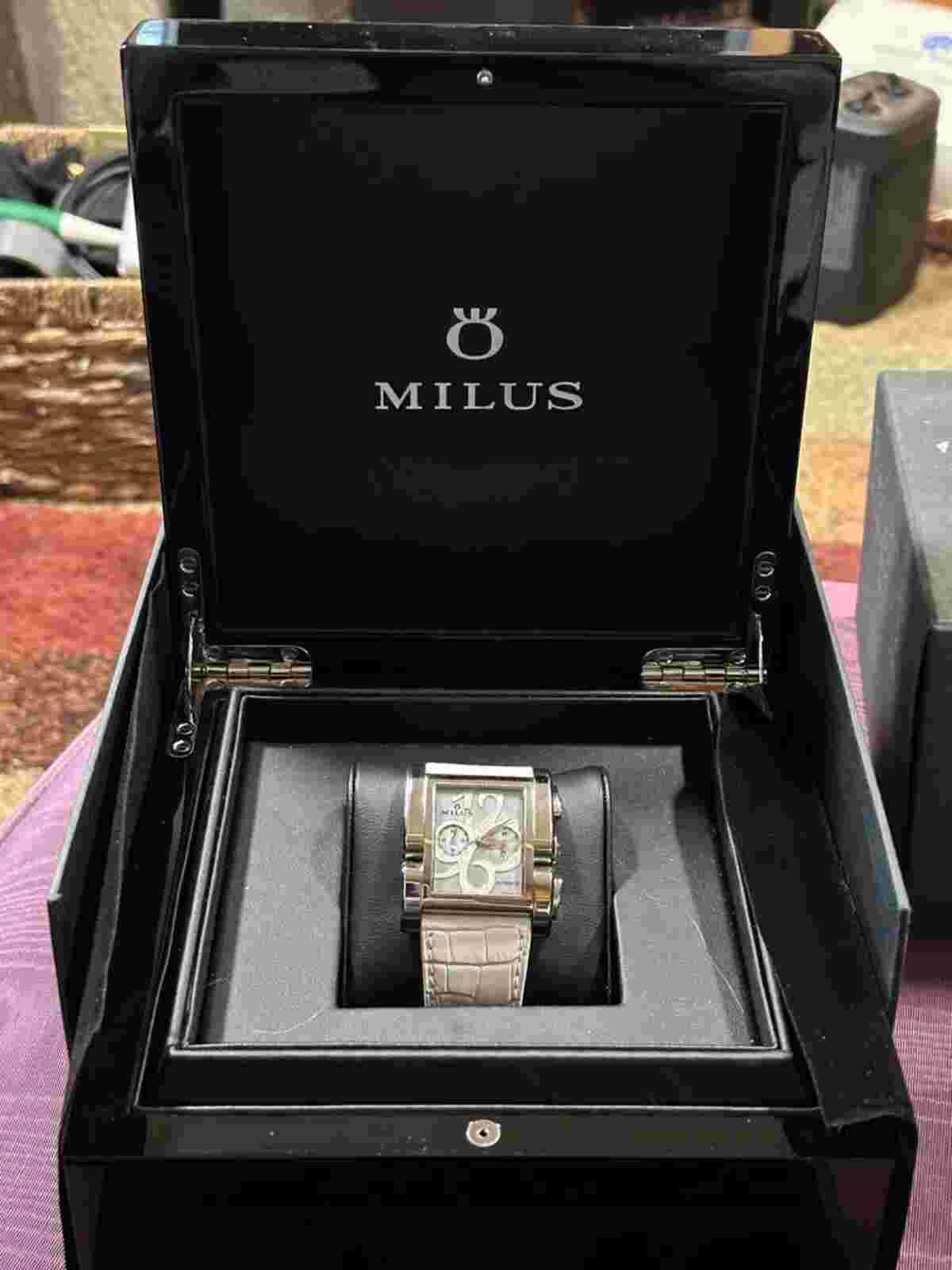 Watch Milus Apiana Wrist Watch Slightly Used