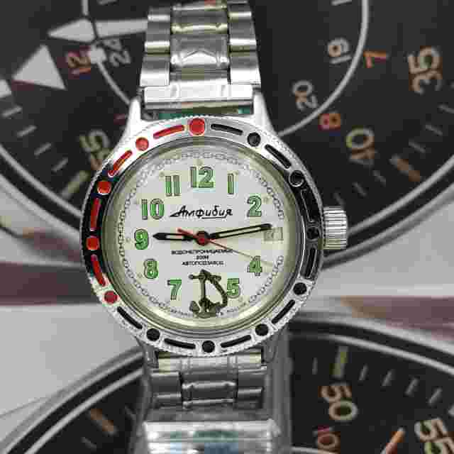 Russian Military Watch Wostok Amphibian USSR Diver Vostok Mechanical Automatic ⭐