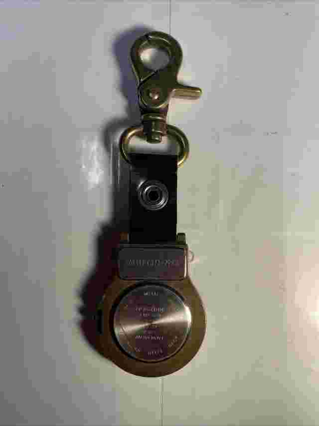 Vintage Pocket Lite Watch McGregor Carabiner Key Chain Vtg Japan  Not Tested