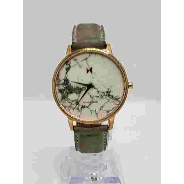 MVMT Beverly Marble Watch Rose Gold Band