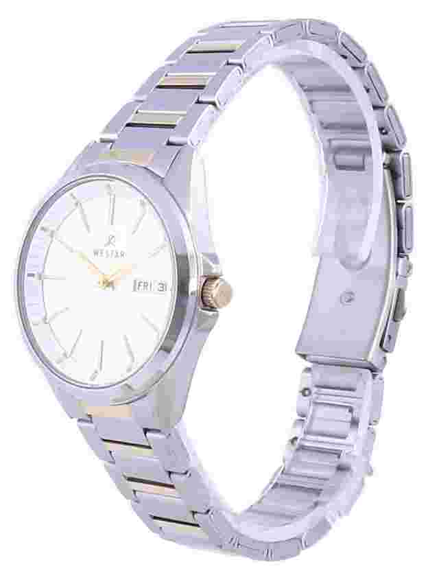 Westar 50212CBN107 Silver Dial Quartz Analog Casual 50M Men's Wristwatch