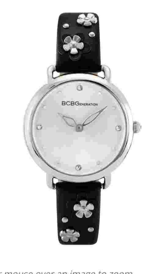 BCB GENERATION WATCH WITH FLOWER DECORATED BAND