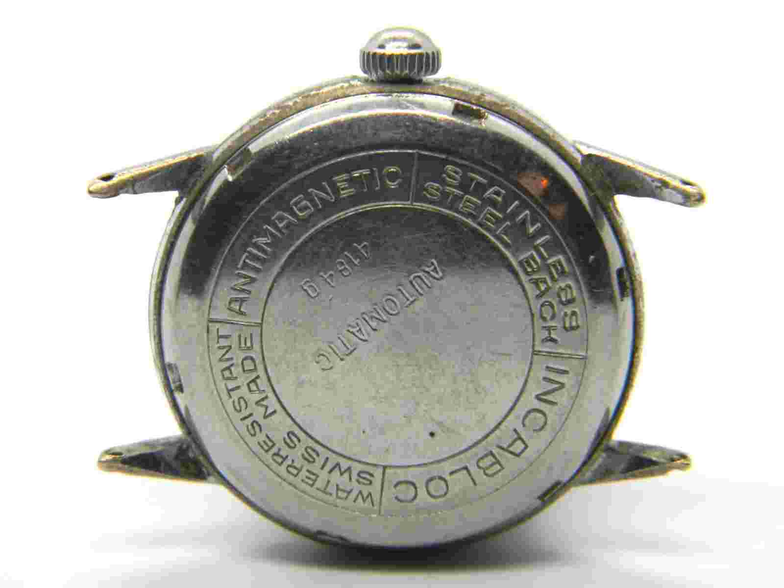 46 mens Vintage Rodana Bidynator Military Field Mechanical Auto Watch parts lot