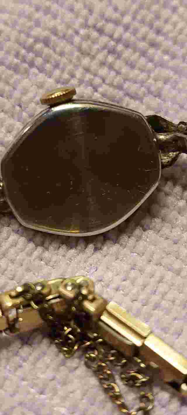 Vintage Brera 21 Jewels Swiss Made 1/20 10KGF With Stone Encrusted  Watch