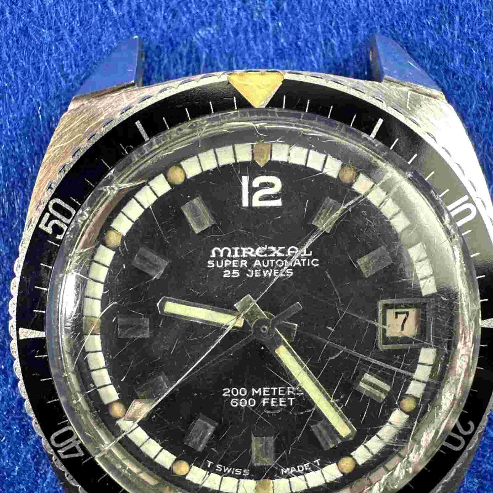Vintage - Mirexal Super Automatic 200m Skin Diver from the 60's - 757.426 - READ