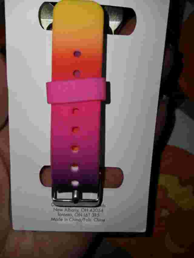 Justice Girls LED Unicorn WristWatch Adjustable multi tye dye new