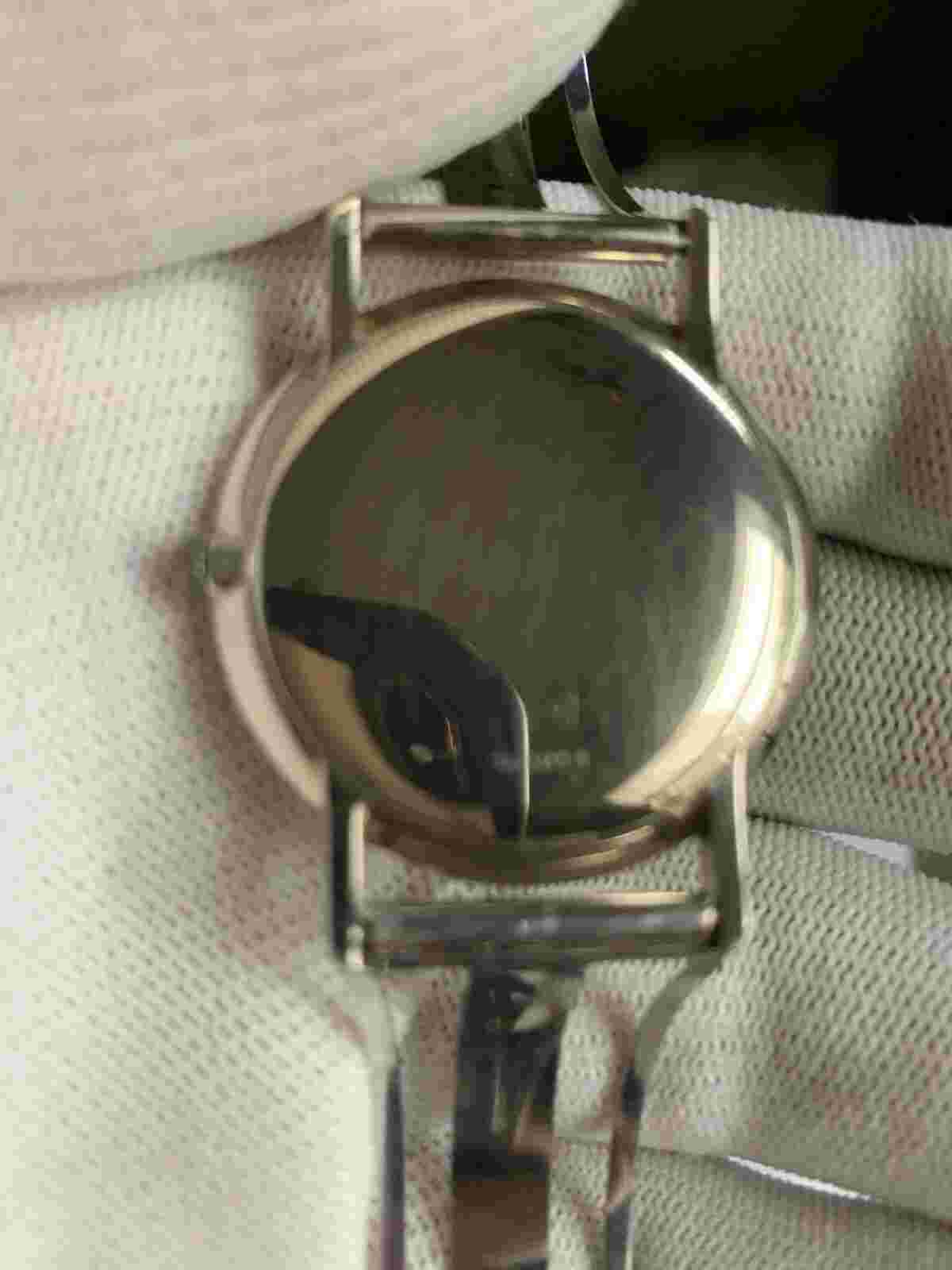 swiss vintage juvenia watch solid 18k white gold ,jewels manual wind running
