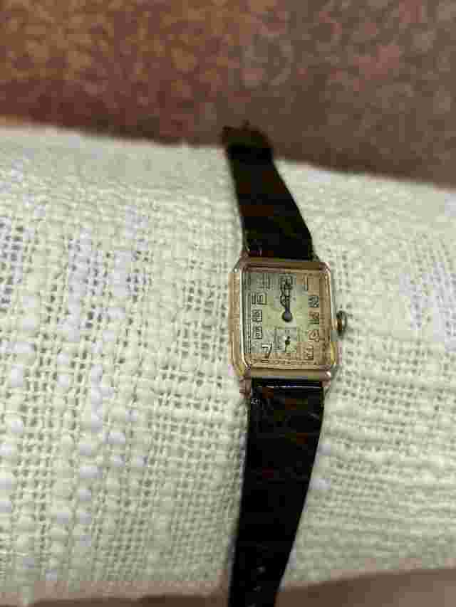 Vintage 14K GF Wadsworth Times Automatic Watch Not Working