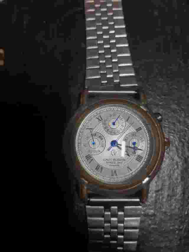 Vintage Claude Valentini Chronograph Wristwatch Series 3000 Model