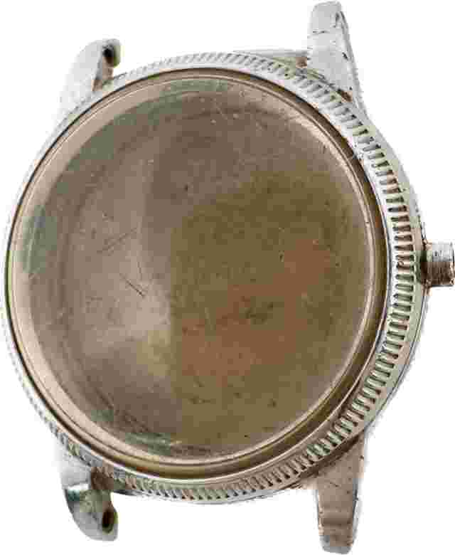 Vintage Wadsworth Military Men Wristwatch Case for Waltham 6/0 Size Coin Edge #4