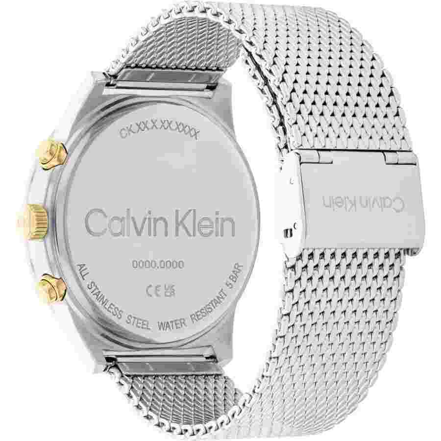Mens Wristwatch CK CALVIN KLEIN TIMELESS 25200296 Multifunction Steel Mesh Black