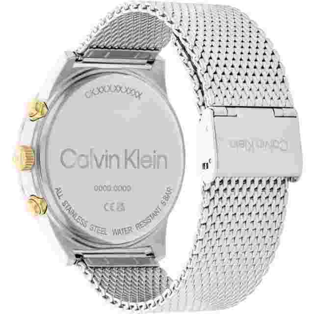 Mens Wristwatch CK CALVIN KLEIN TIMELESS 25200296 Multifunction Steel Mesh Black