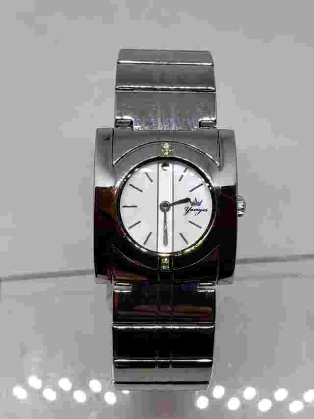 yonger & bresson pour elle toliman mother pearl dial lady watch 30*32 mm