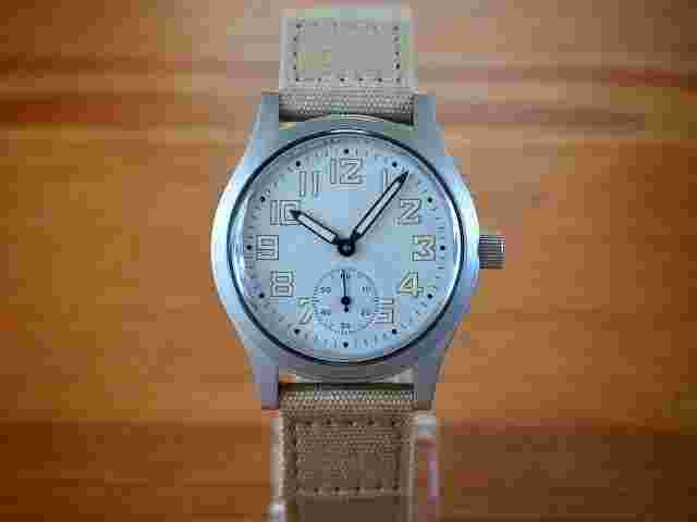 Mwc ORD1 World War II Manual Men's Watch White Dial Analog Round 36mm From Japan