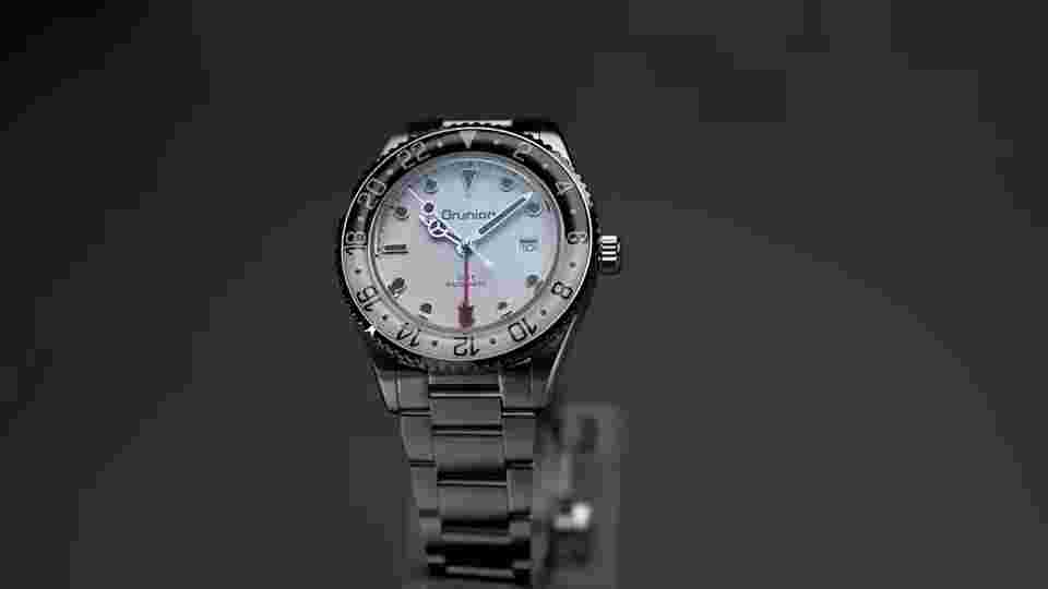 PROXIMA Men Automatic Watch 39MM GMT Mechanical Wristwatch Luminous 20ATM HZ6460