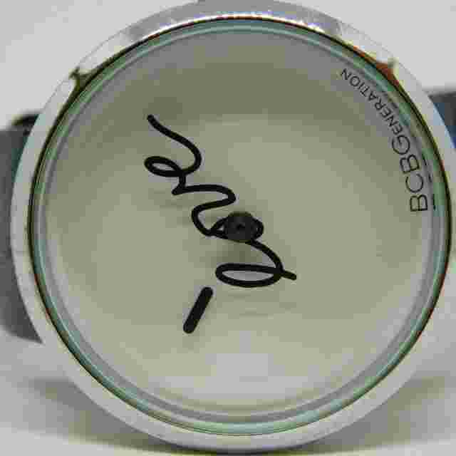 BCBGeneration GL4179 LOVE Genuine Leather Quartz Analog Ladies Watch