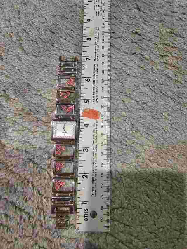 VICTORIA WIECK BEVERLY HILLS WOMEN'S WATCH  SILVER CRYSTAL B4092