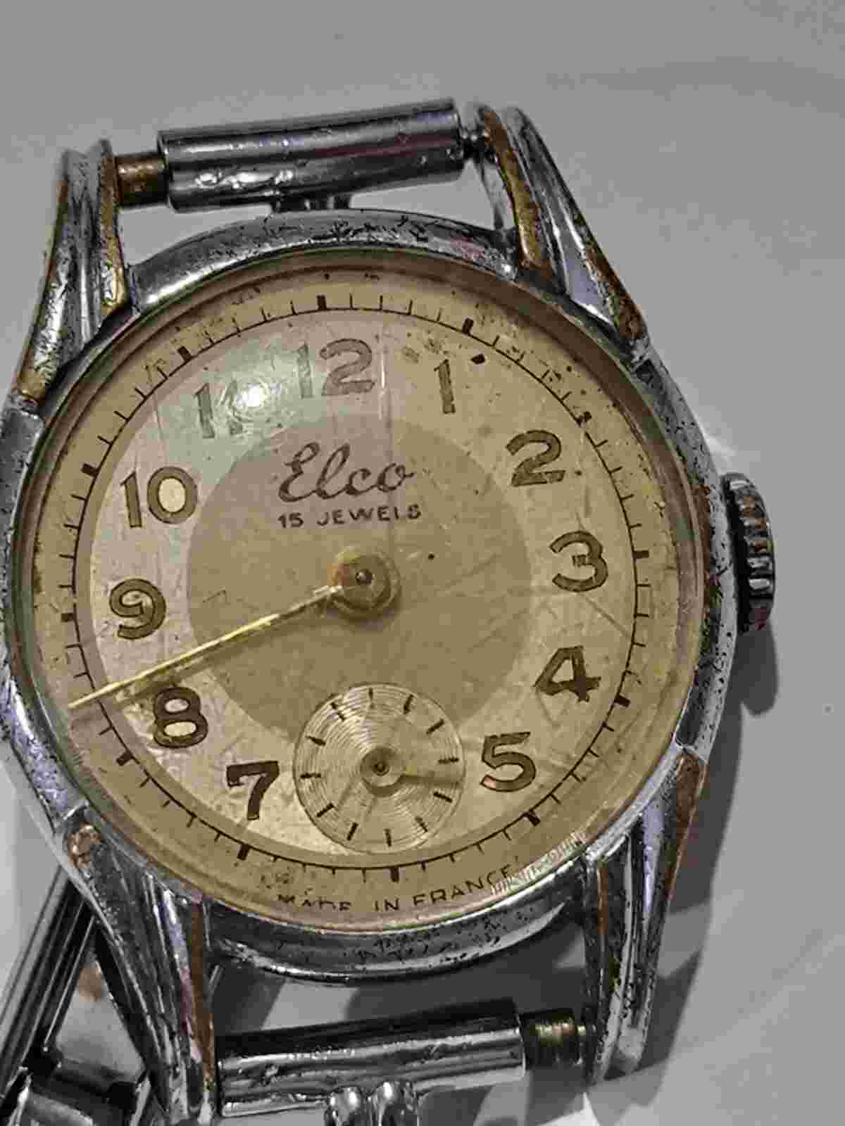 Elco Vintage Ladies Mechanical Watch For Spares And Repairs